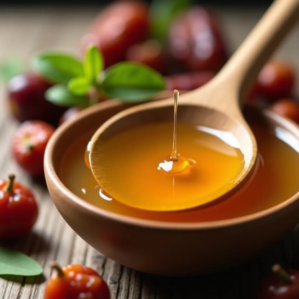 Miere și fructe uscate